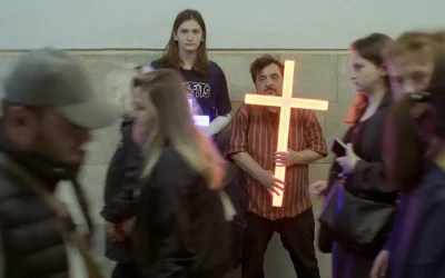 Tato Kotetishvili with his wonderful film HOLY ELECTRICITY, has just won the Golden Leopard